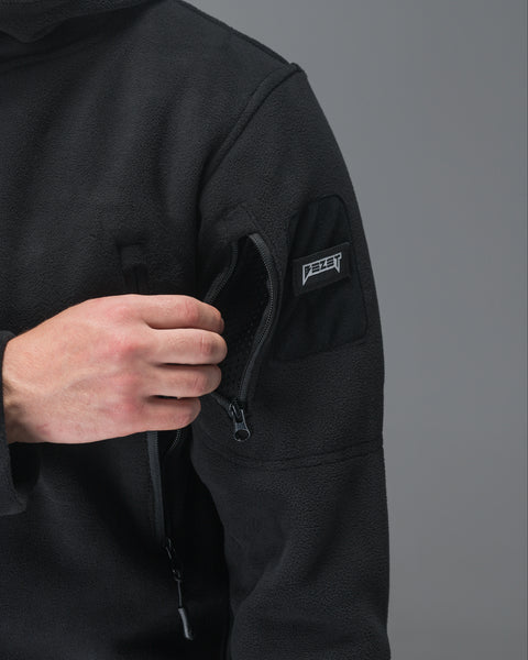 BEZET Unbreak fleece sweatshirt black