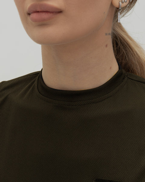 Szybkoschnąca koszulka taktyczna dla kobiet BEZET khaki