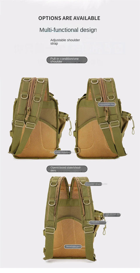 Oulylan Versatile Tactical Travel Camping Backpack BEZET