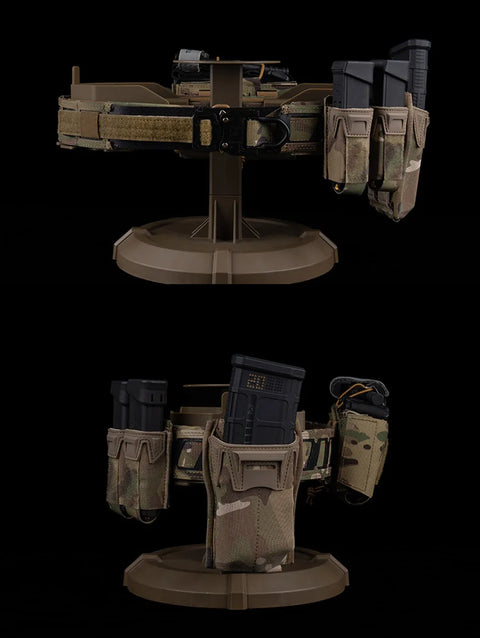 Magnetic Tactical Battle Belt MOLLE Double Layer BEZET