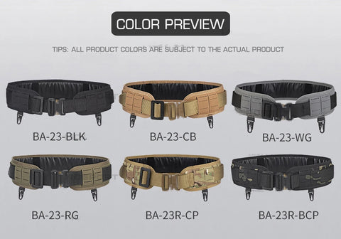 Tactical Padded Belt Hook Design MOLLE BEZET