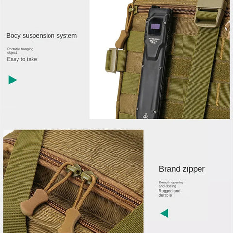 Oulylan Versatile Tactical Travel Camping Backpack BEZET