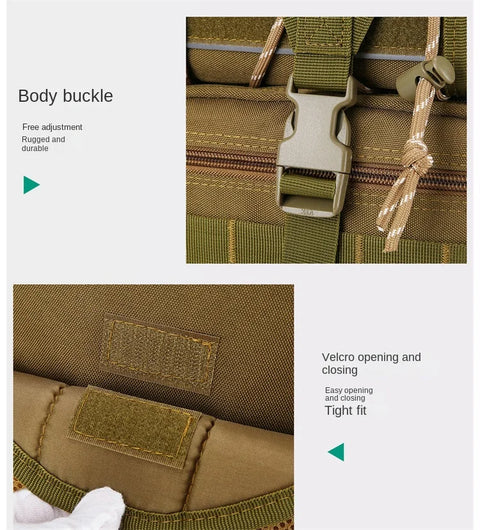 Oulylan Versatile Tactical Travel Camping Backpack BEZET