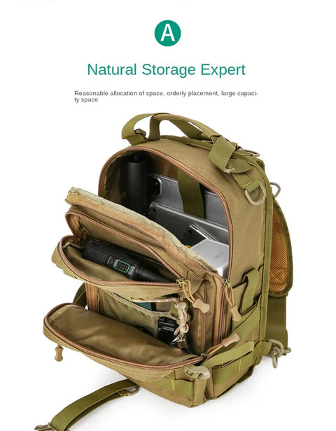 Oulylan Versatile Tactical Travel Camping Backpack BEZET