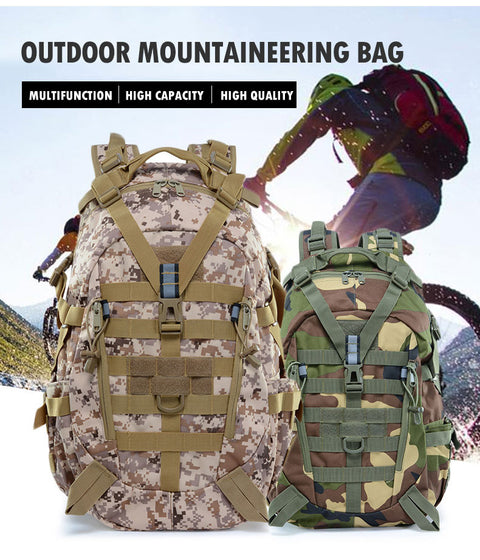 Tactical Backpack Camping Hiking Backpacks BEZET 40L