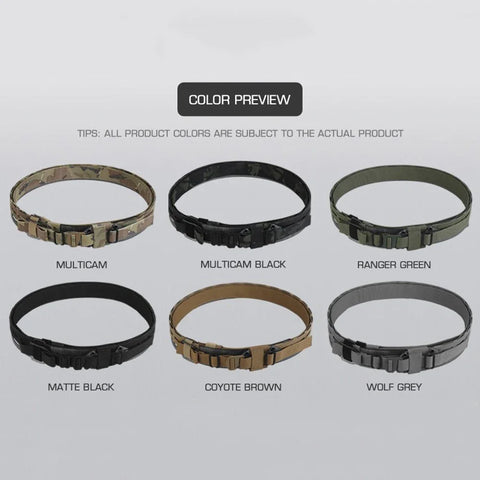 Taktický opasek Molle 2 v 1 Lehký lovecký výcvikový bojový opasek BEZET