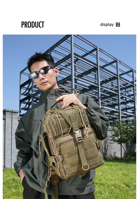 Oulylan Versatile Tactical Travel Camping Backpack BEZET