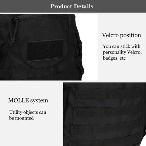 Military Tactical Backpack Outdoor Waterproof BEZET
