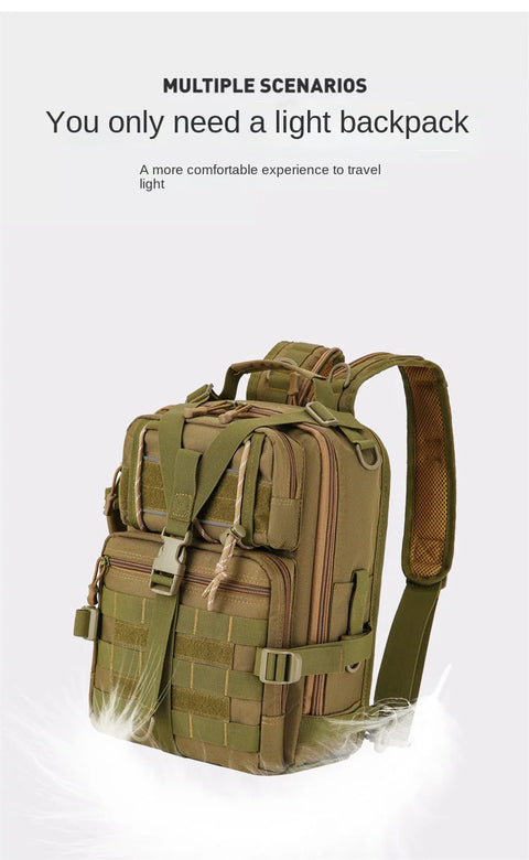 Oulylan Versatile Tactical Travel Camping Backpack BEZET