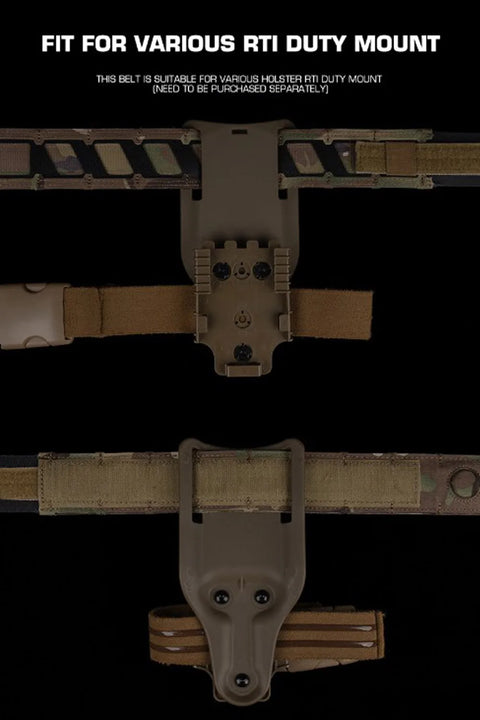 Magnetic Tactical Battle Belt MOLLE Double Layer BEZET