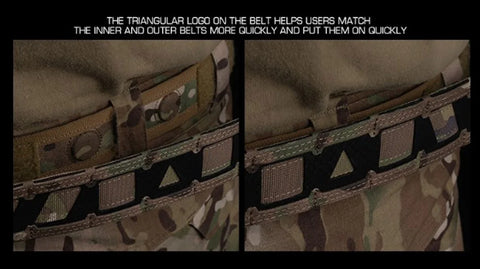 Magnetic Tactical Battle Belt MOLLE Double Layer BEZET