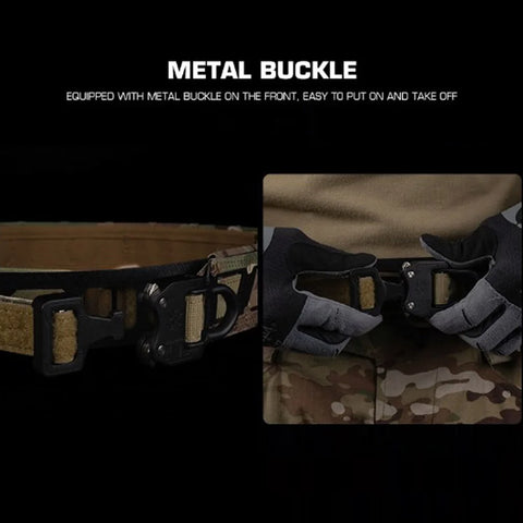 Magnetic Tactical Battle Belt MOLLE Double Layer BEZET