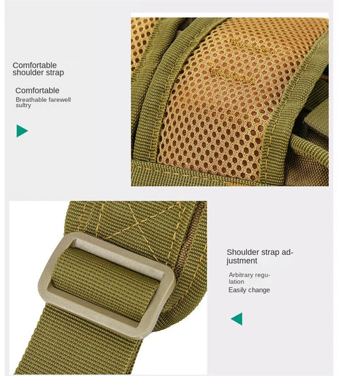 Oulylan Versatile Tactical Travel Camping Backpack BEZET