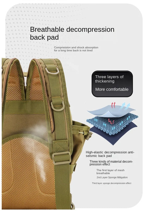 Oulylan Versatile Tactical Travel Camping Backpack BEZET