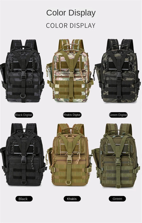 Oulylan Versatile Tactical Travel Camping Backpack BEZET