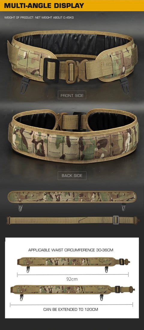 Tactical Padded Belt Hook Design MOLLE BEZET