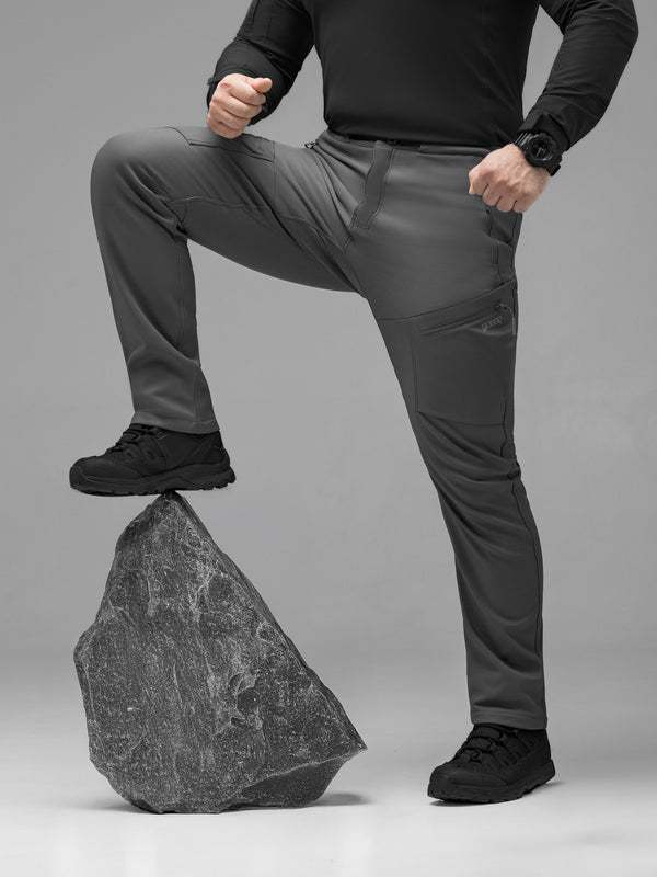 Штани карго тактичні Softshell BEZET Techwear сірий