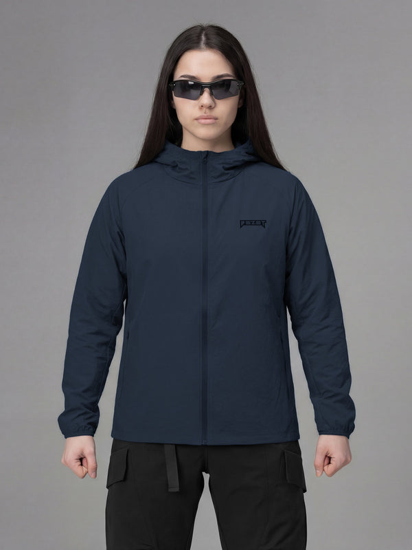 Куртка вітрівка жіноча BEZET Solguard UV 100 синій
