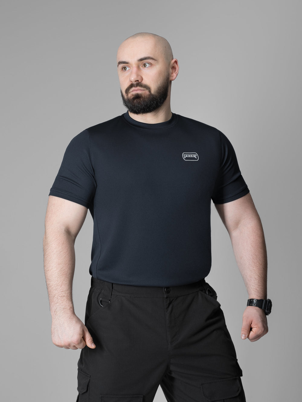 Футболка швидкосохнуча тактична BEZET Basic синій