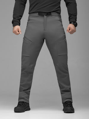 Штани карго тактичні Softshell BEZET Techwear сірий