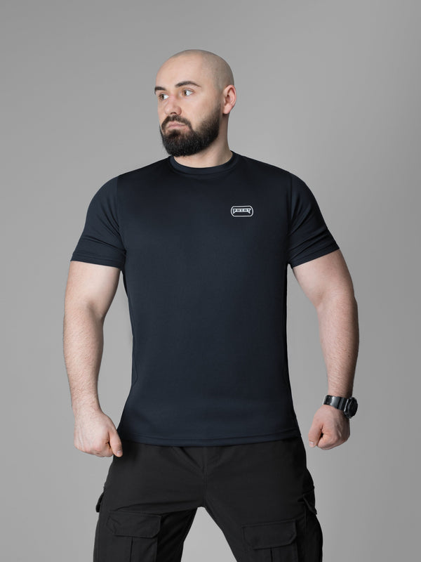 Футболка швидкосохнуча тактична BEZET Basic синій