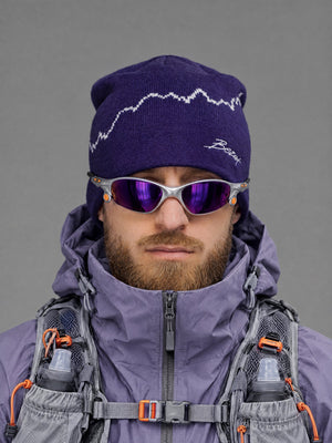 Шапка в'язана BEZET Alpine фіолетовий