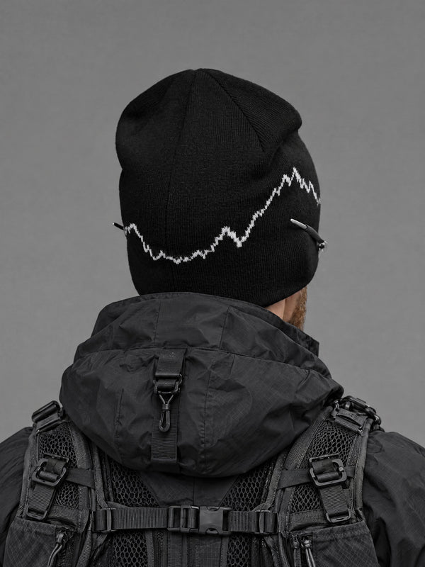 Шапка в'язана BEZET Alpine чорний