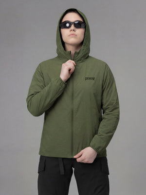 Куртка вітрівка жіноча BEZET Solguard UV 100 хакi