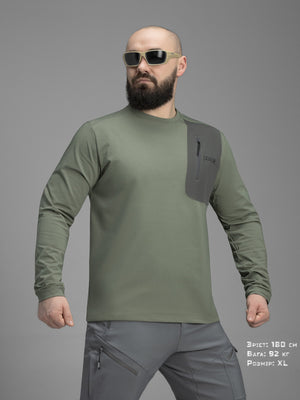 Кофта BEZET ActiveFlex хакі