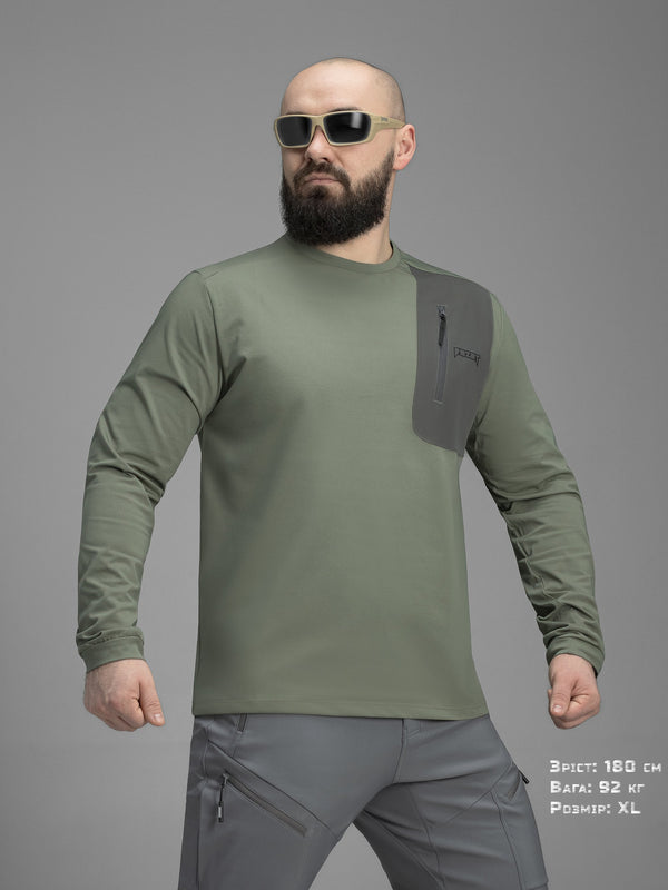 Кофта BEZET ActiveFlex хакі