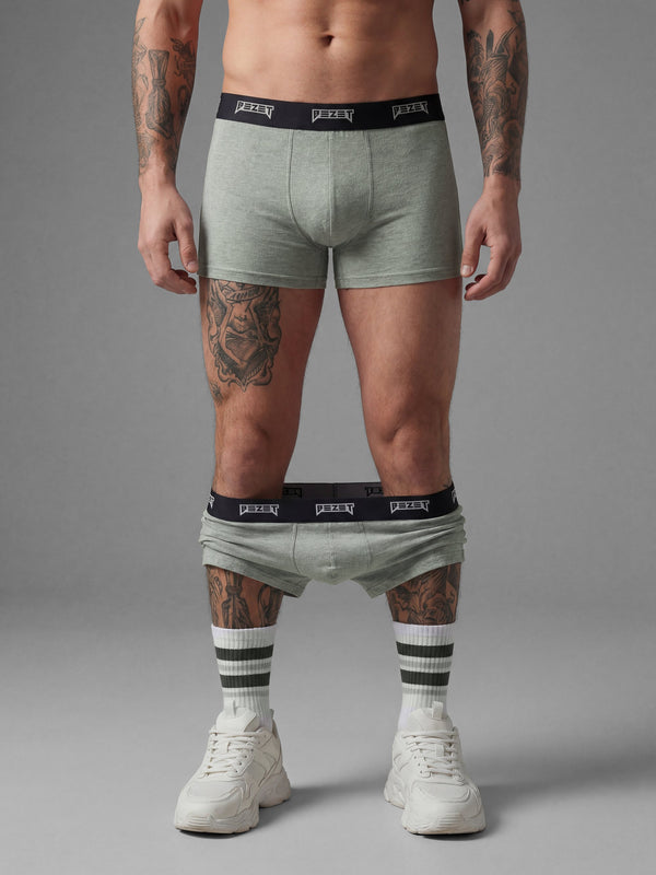 Комплект трусів BEZET Boxer cірий (2 пари)