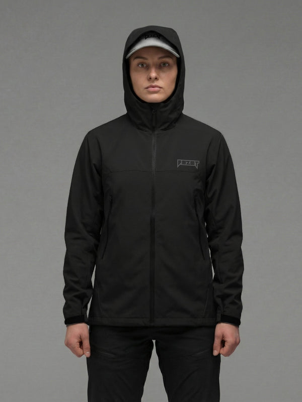 Куртка жіноча вітрівка BEZET WindBreaker чорний