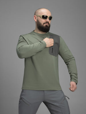 Кофта BEZET ActiveFlex хакі