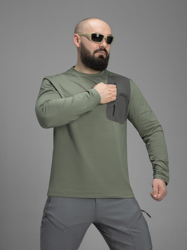 Кофта BEZET ActiveFlex хакі