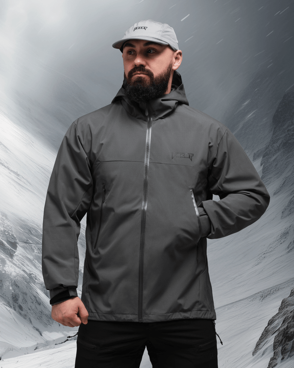 Куртка вітрівка BEZET WindBreaker сірий