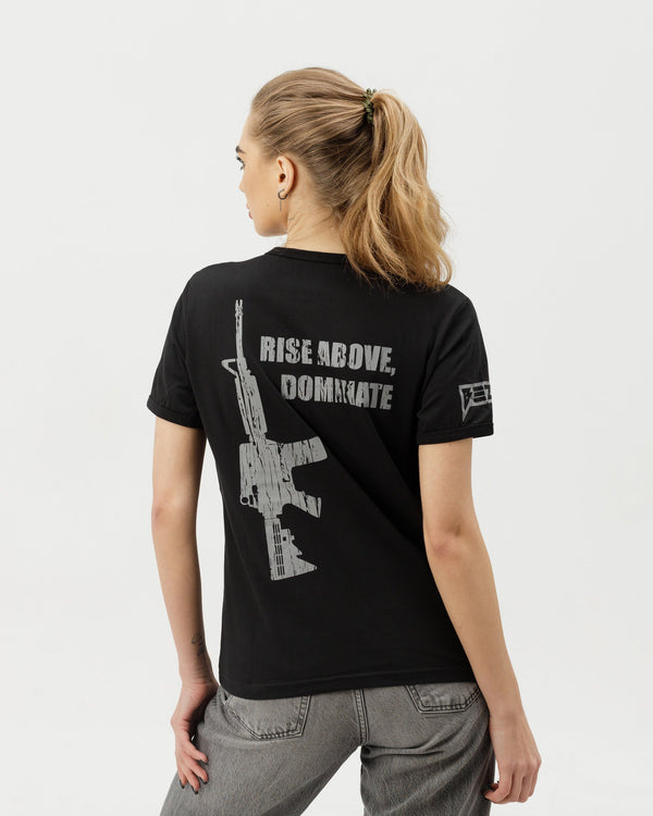 Футболка жіноча BEZET Commando чорний