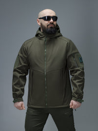 Куртка Softshell BEZET Робокоп GEN.III хакі
