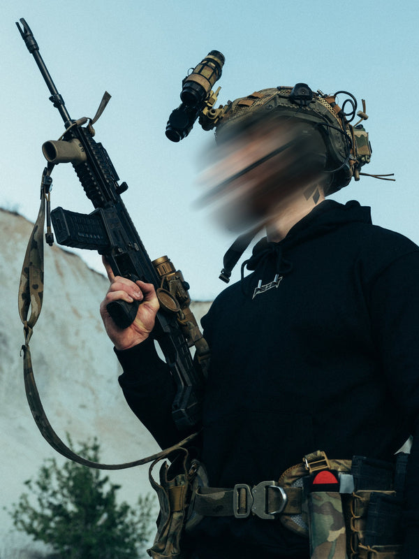 Худі BEZET Fighter чорний