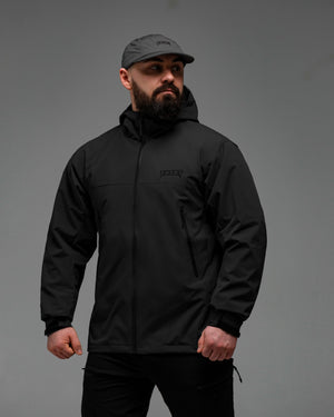 Куртка вітрівка BEZET WindBreaker чорний