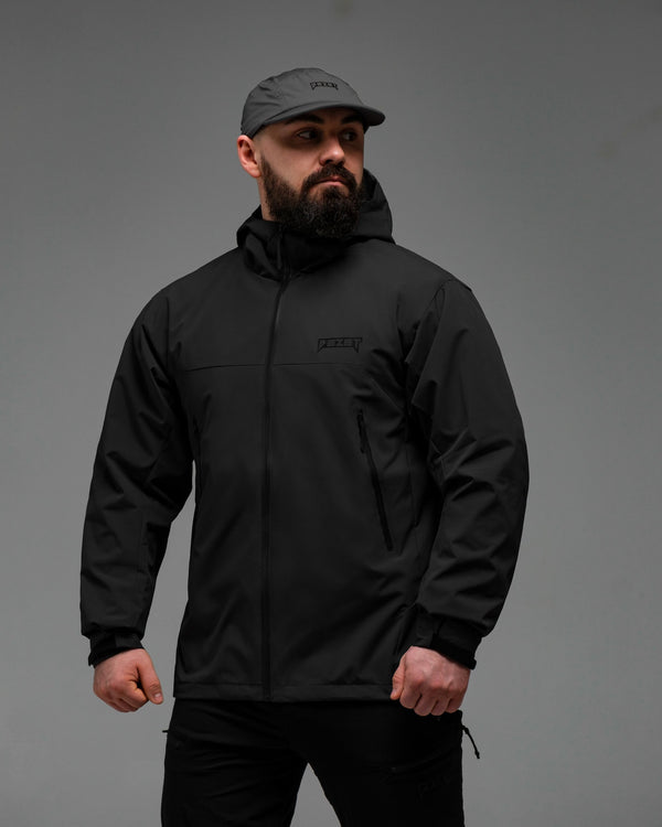 Куртка вітрівка BEZET WindBreaker чорний
