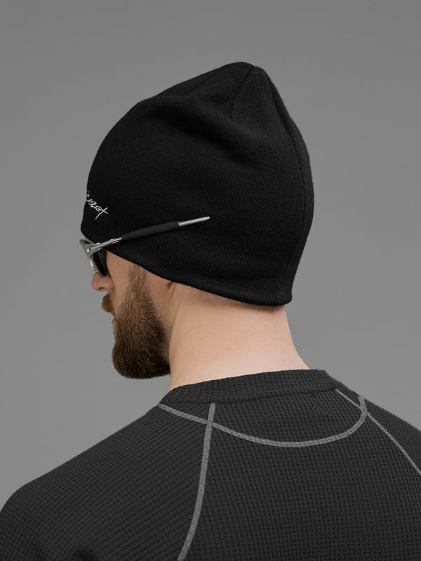 Шапка в'язана BEZET Minimalist чорний