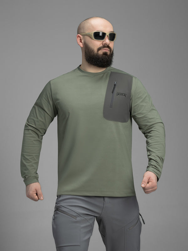 Кофта BEZET ActiveFlex хакі