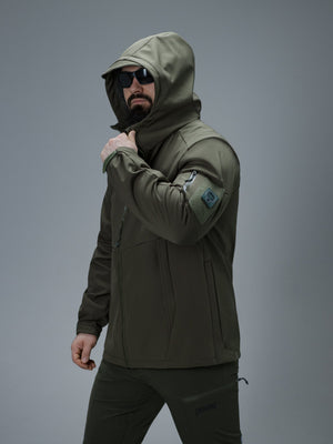 Куртка Softshell BEZET Робокоп GEN.III хакі