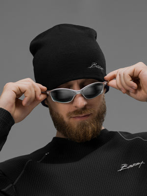 Шапка в'язана BEZET Minimalist чорний