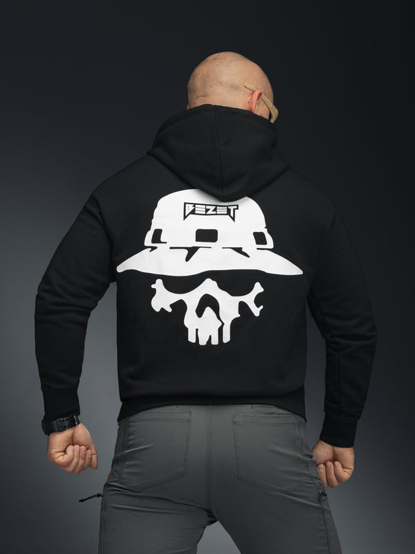 Худі BEZET Skull чорний