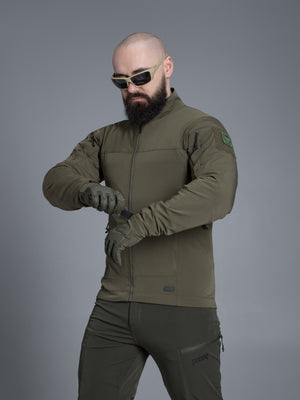 Куртка вітрівка BEZET Force хакі