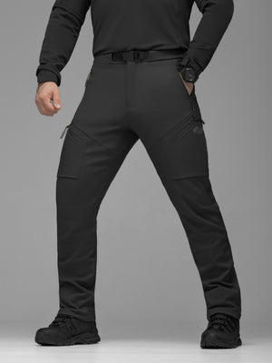 Штани карго тактичні Softshell BEZET Techwear чорний