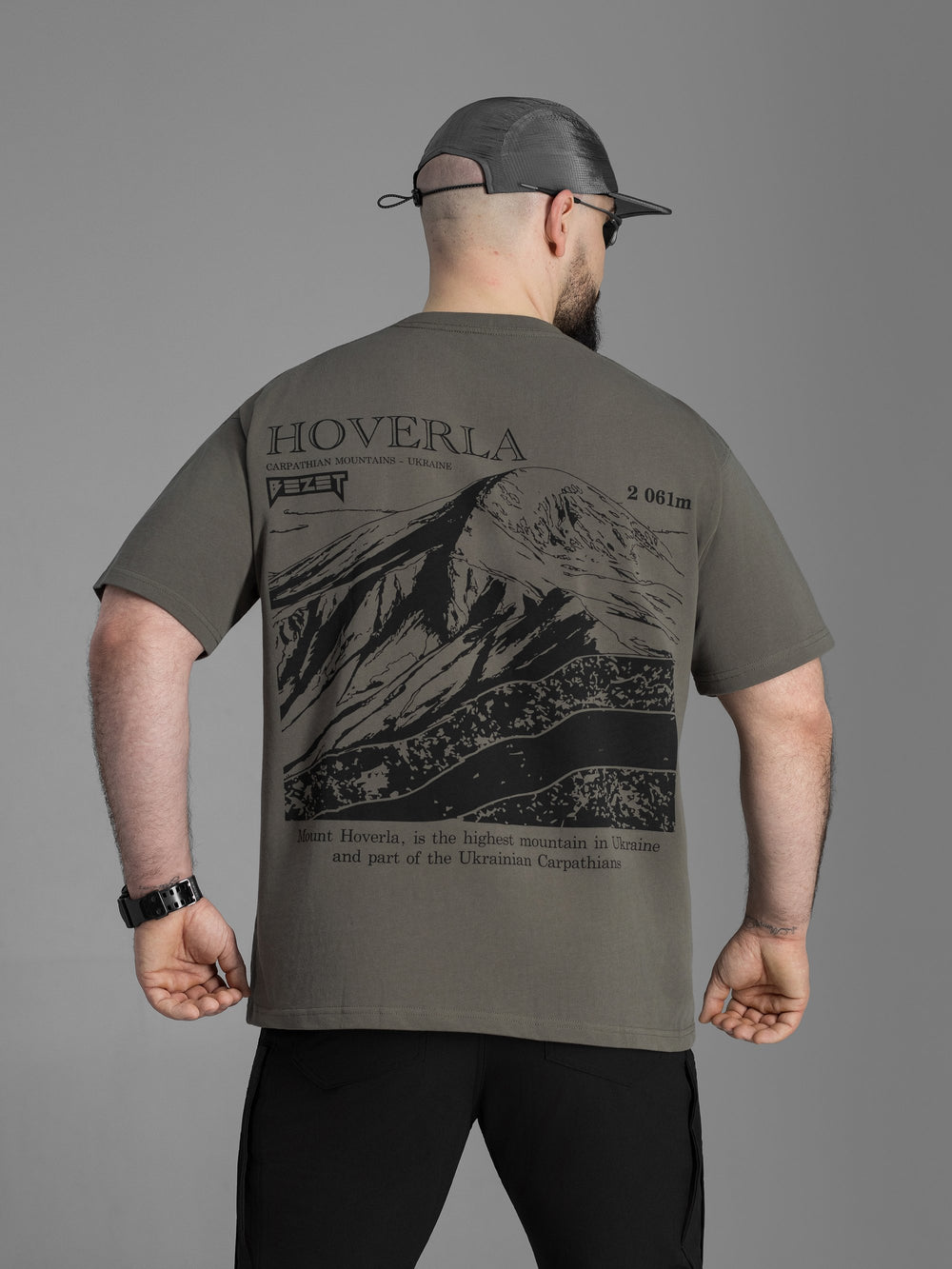 Футболка BEZET HOVERLA хакі