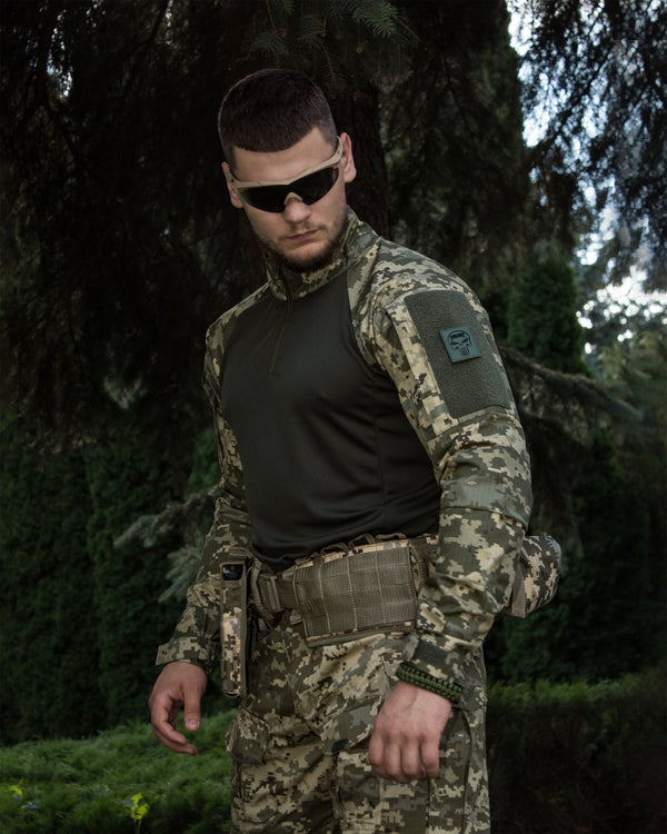 Сорочка тактична бойова BEZET Combat піксель