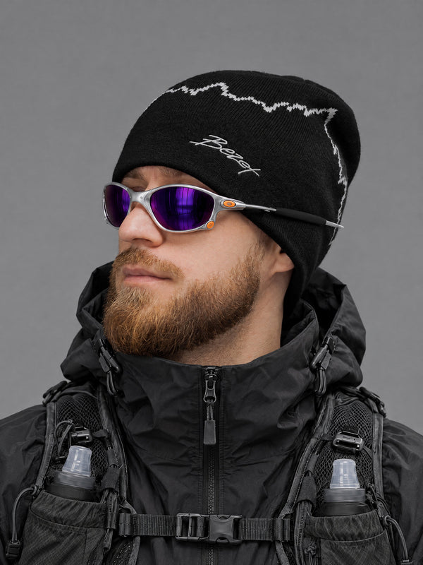 Шапка в'язана BEZET Alpine чорний